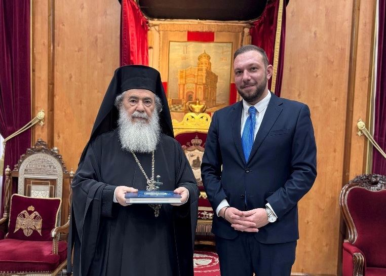 Πρόθυμη να στηρίξει το εκπαιδευτικό έργο του Πατριαρχείου Ιεροσολύμων η Κυπριακή Δημοκρατία