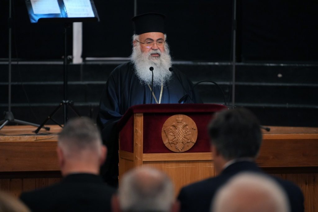 Κύπρου Γεώργιος: Σε καιρούς εθνομηδενισμού, η Εκκλησία παραμένει το τελευταίο προπύργιο διαφύλαξης της γλώσσας