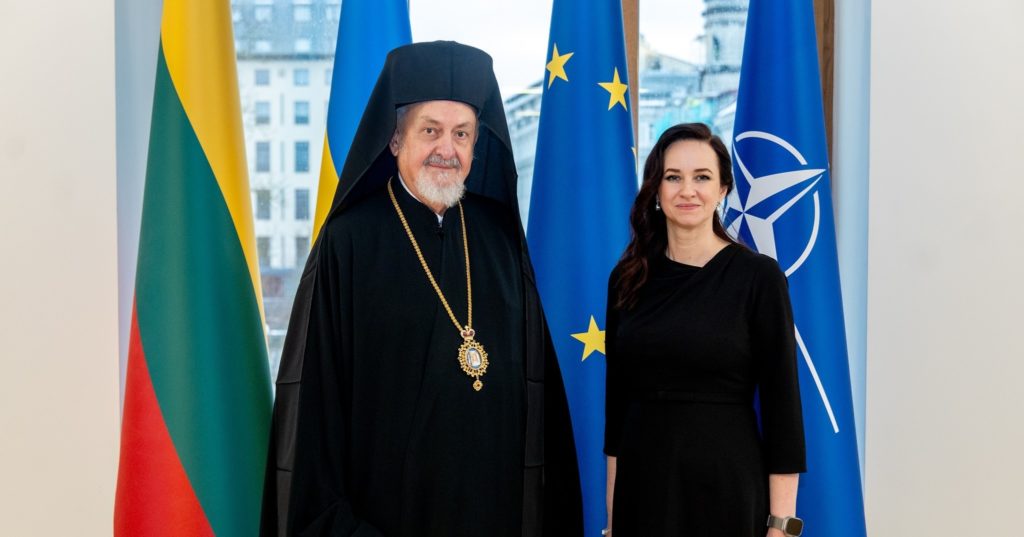 Ο Μητροπολίτης Γέρων Χαλκηδόνος Εμμανουήλ στη Λιθουανία
