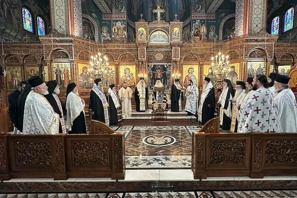 Νεκρώσιμη ακολουθία Πρωτοπρεσβύτερου Γεωργίου Μπιλιάγκα στην Κατερίνη