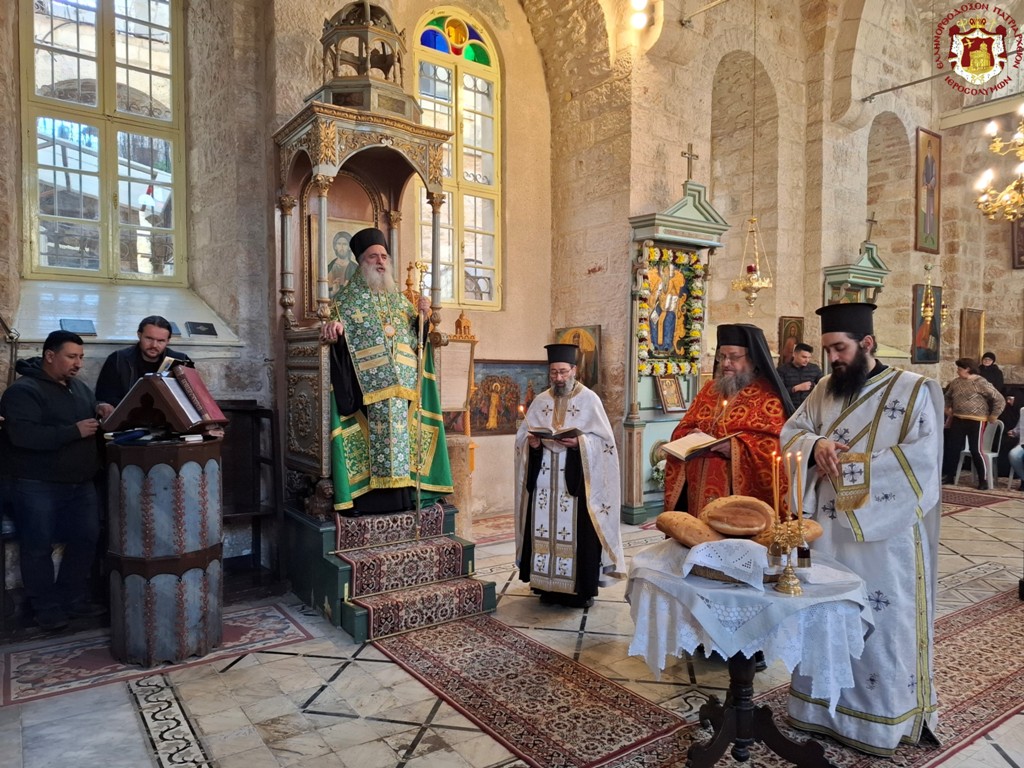 Η εορτή του Αγίου Χαραλάμπους στο Πατριαρχείο Ιεροσολύμων