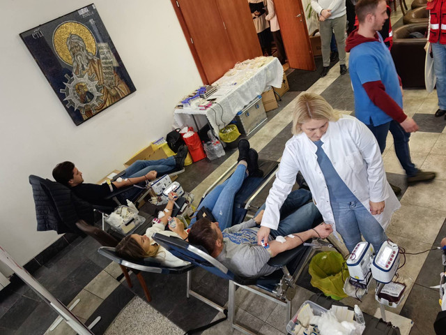 Више од 200 јединица крви прикупљено у београдским црквама за само четири сата