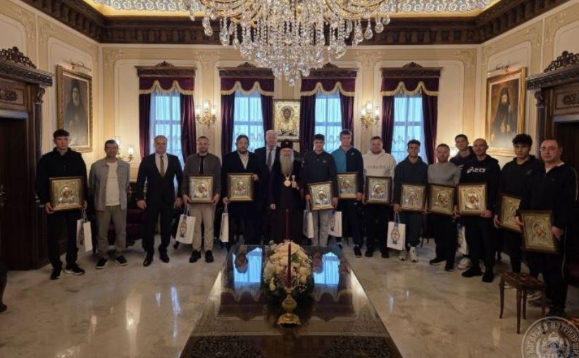 Με την εικόνα της Παναγίας στο Davis Cup οι τενίστες της Εθνικής Ομάδας της Βουλγαρίας