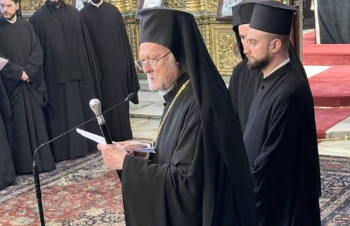 كلمة البطريرك المسكوني الذكرى الرابعة للغزو الروسي لأوكرانيا قداس