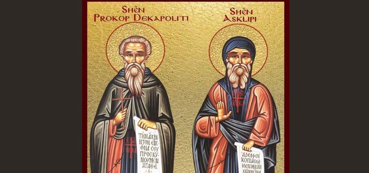 Oshënar Prokop Dekapoliti. Dëshmor Gjelas Aktori. Dëshmor Nisi. Oshënar Asklipi