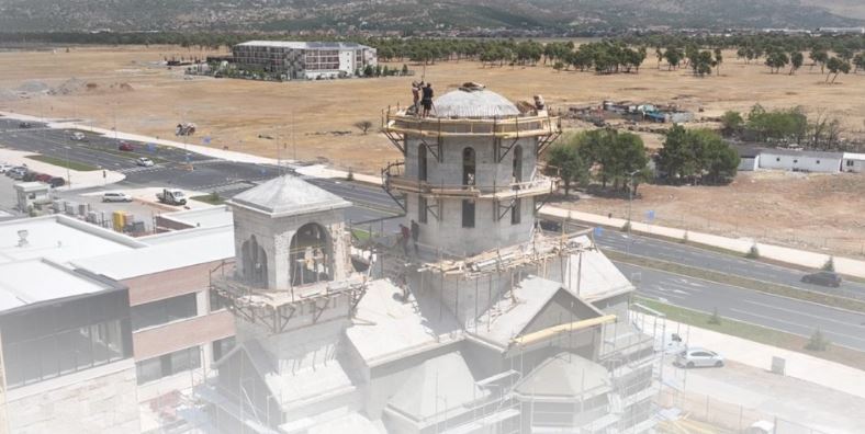 Освештавање звона и крстова за Храм Светог Саве на Старом аеродрому