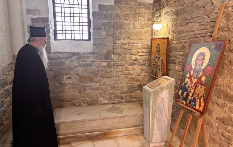 Митрополит Јоаникије посјетио храм у Трнову, у којем се налази гроб Светог Саве