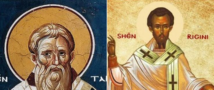 Oshënar Tarasi i Konstandinopojës. Hierodëshmor Rigini dhe 40 dëshmorët me të