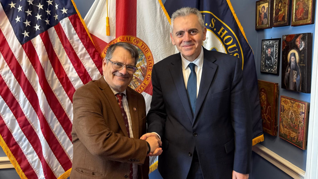 Μ. Χαρακόπουλος στο Κογκρέσο: Ο Μπιλιράκης υπερασπίζεται με σθένος τα δίκαια Ορθοδοξίας και Ελληνισμού