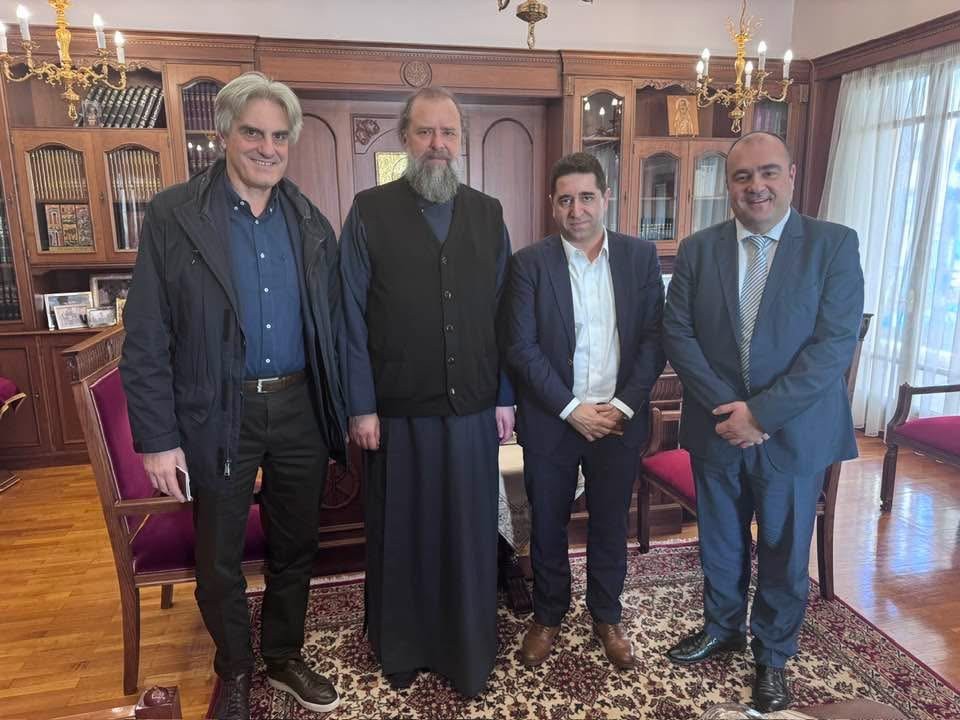 Συνάντηση αντιπροσωπείας του Φαρμακευτικού Συλλόγου Θεσσαλονίκης με τον Μητροπολίτη Φιλόθεο