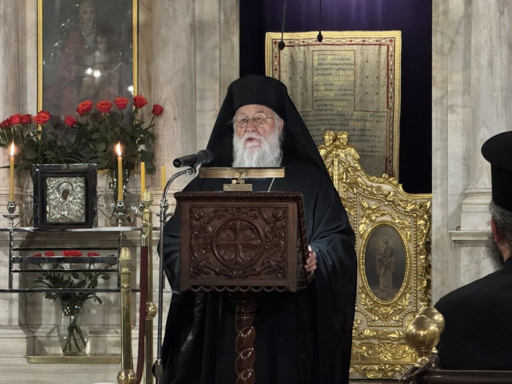 Κερκύρας Νεκτάριος: «Η καταλαλιά είναι η κρυφή κλοπή της δόξης του πλησίον»