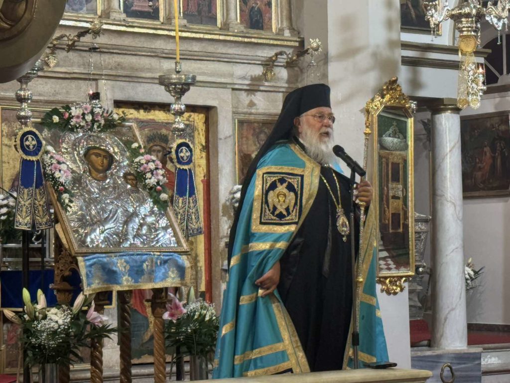 Κερκύρας Νεκτάριος: Η επιστροφή στη χάρη του Θεού αποτελεί τη μόνη αληθινή πορεία ζωής