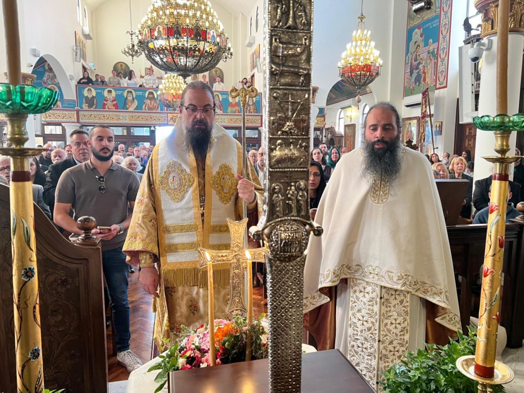 Η Κυριακή της Σταυροπροσκυνήσεως στην Ιερά Επισκοπή Χώρας