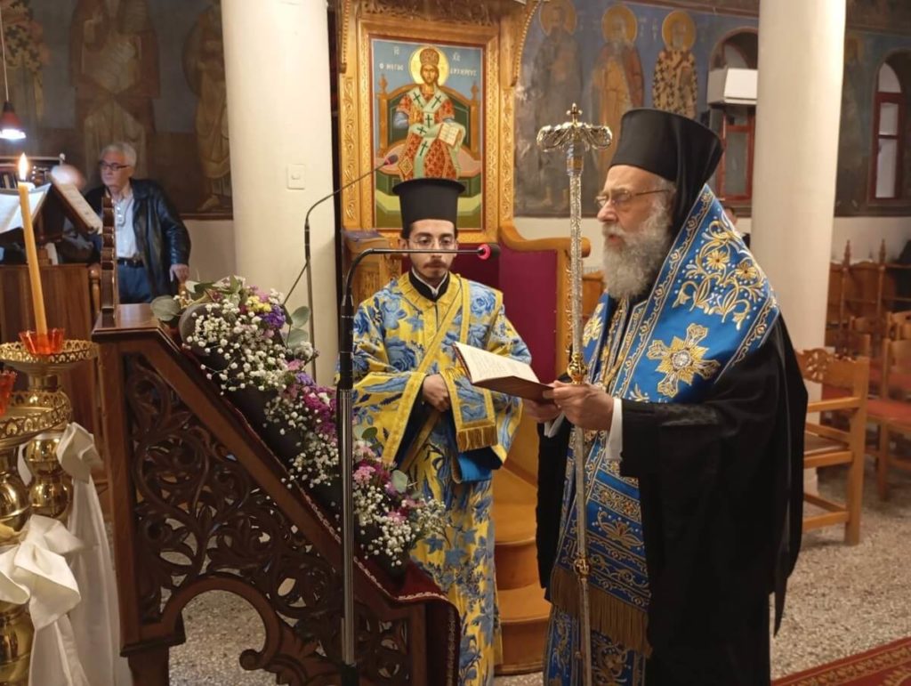 Μητροπολίτης Θεσσαλιώτιδος: «Χαίρε Αναστάσεως τύπον εκλάμπουσα»