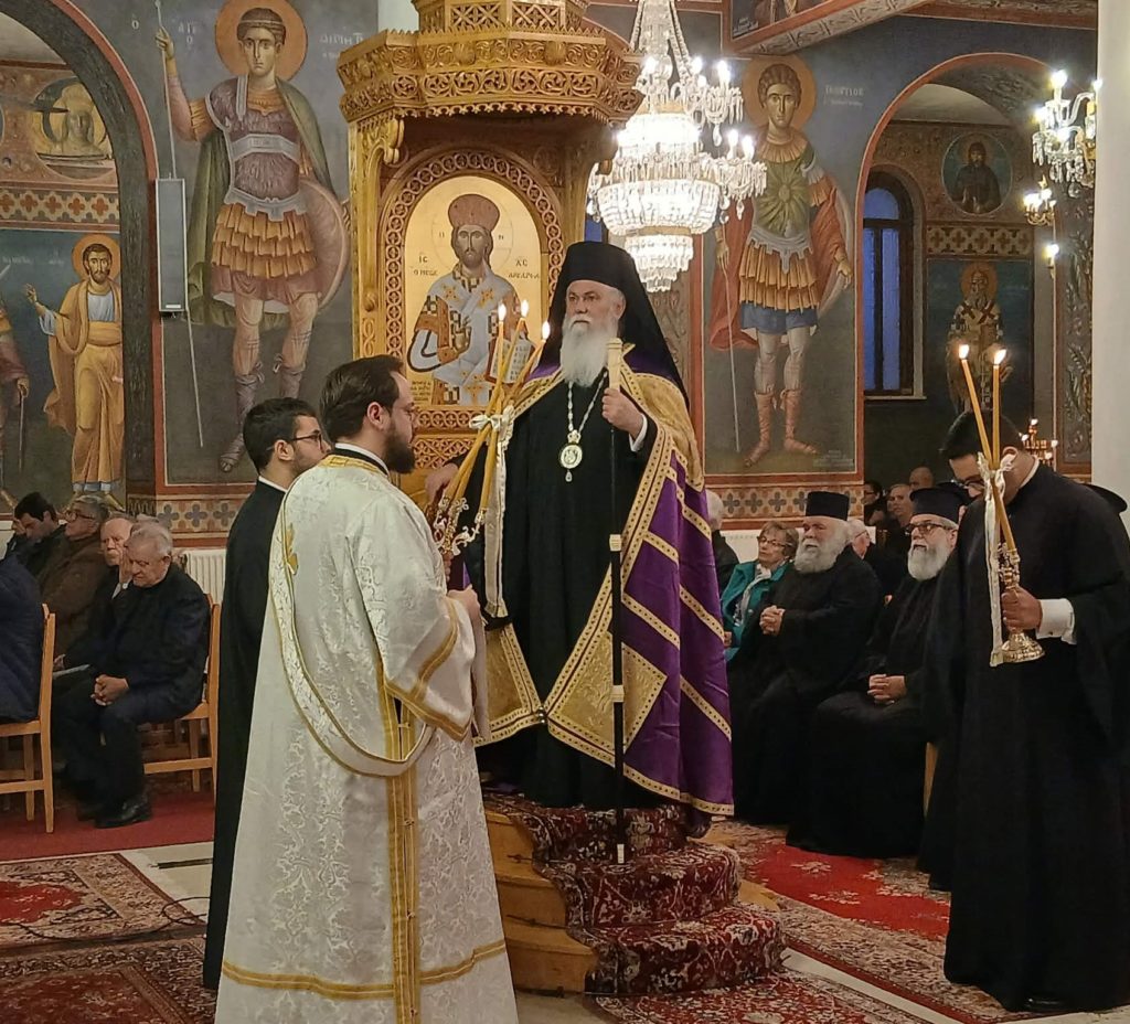 Ο Ε΄ Κατανυκτικός Εσπερινός  στην Ιερά Μητρόπολη Καλαβρύτων και Αιγιαλείας