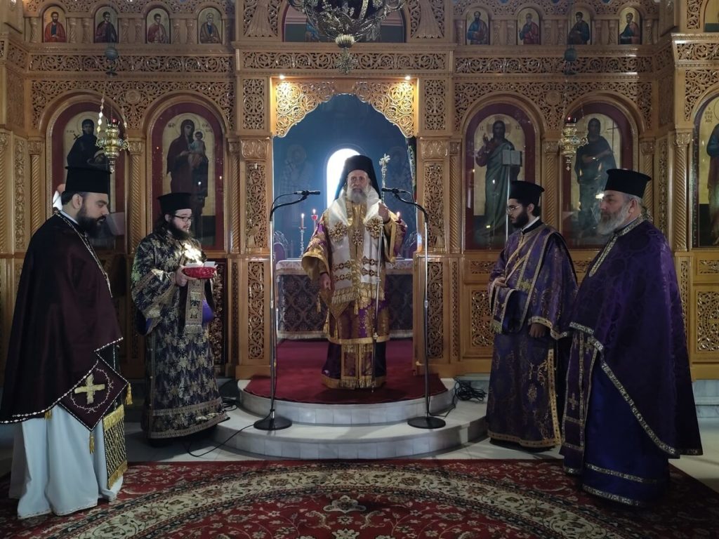 Κατανυκτική Ακολουθία Προηγιασμένων με τη συμμετοχή μαθητών στην Αγία Παρασκευή Καρδίτσας