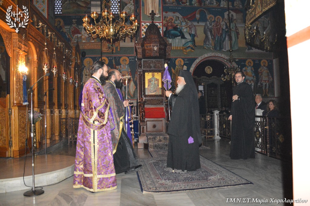 Ο Β’ Κατανυκτικός Εσπερινός στη Μητρόπολη Νεαπόλεως