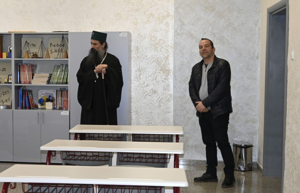 Η θρησκευτική παιδεία στο επίκεντρο της επίσκεψης του Πατριάρχη Βουλγαρίας σε σχολείο στο Μόμιν Πρόχοντ