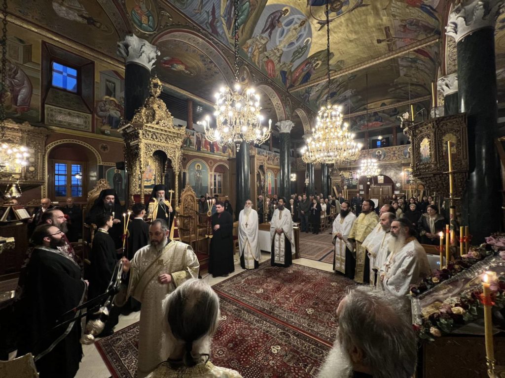 Ο Γ΄ Κατανυκτικός Εσπερινός στην Μητρόπολη Καστορίας
