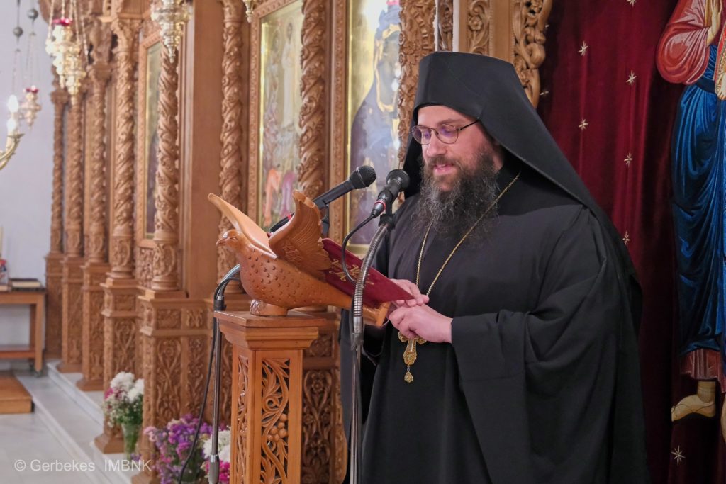 Αναστάσιμος Εσπερινός και ομιλία από τον Ιερομόναχο Γεννάδιο Βατοπαιδινό στη Νάουσα