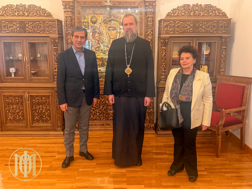 Επίσκεψη Κωνσταντίνου Γκιουλέκα και Αντωνίας Μοροπούλου στον Μητροπολίτη Θεσσαλονίκης