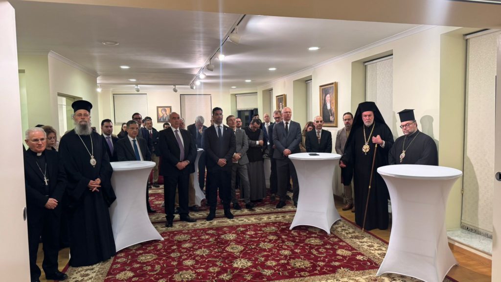 H CROCEU τίμησε την 1400ή επέτειο του Ακαθίστου Ύμνου με επίσημη δεξίωση στις Βρυξέλλες