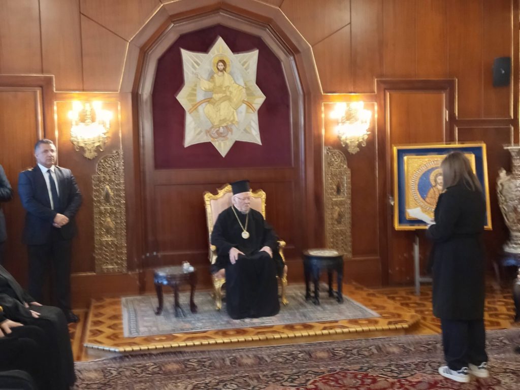 Ευχές προς τον Οικουμενικό Πατριάρχη για τα γενέθλια του από συμπατριώτες του Ιμβρίους