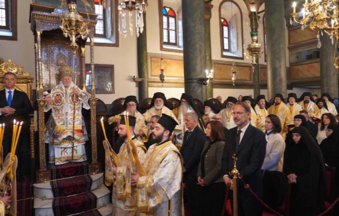 ‎احد الارثوذكسية في البطريركية المسكونية 1اذار 2026