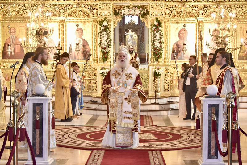 البابا ثيودروس يحتفل بأحد الأرثوذكسية