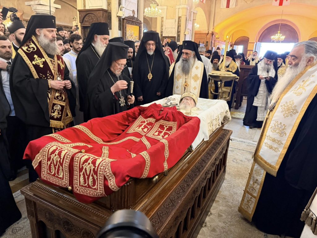 Η άφιξη του Οικουμενικού Πατριάρχη στην Τιφλίδα