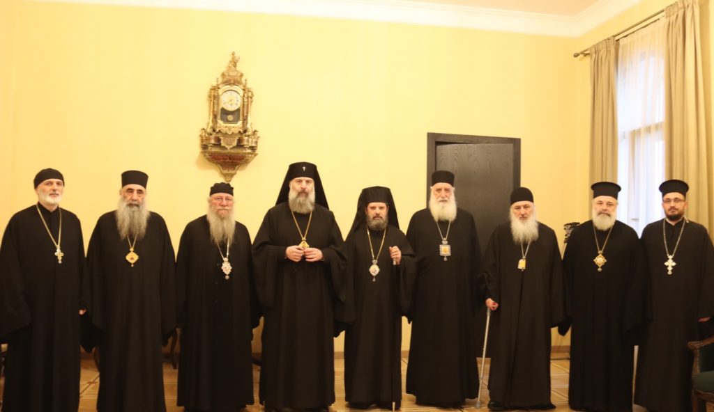 Συνάντηση Αλβανίας Ιωάννη με Ιεράρχες του Πατριαρχείου Γεωργίας