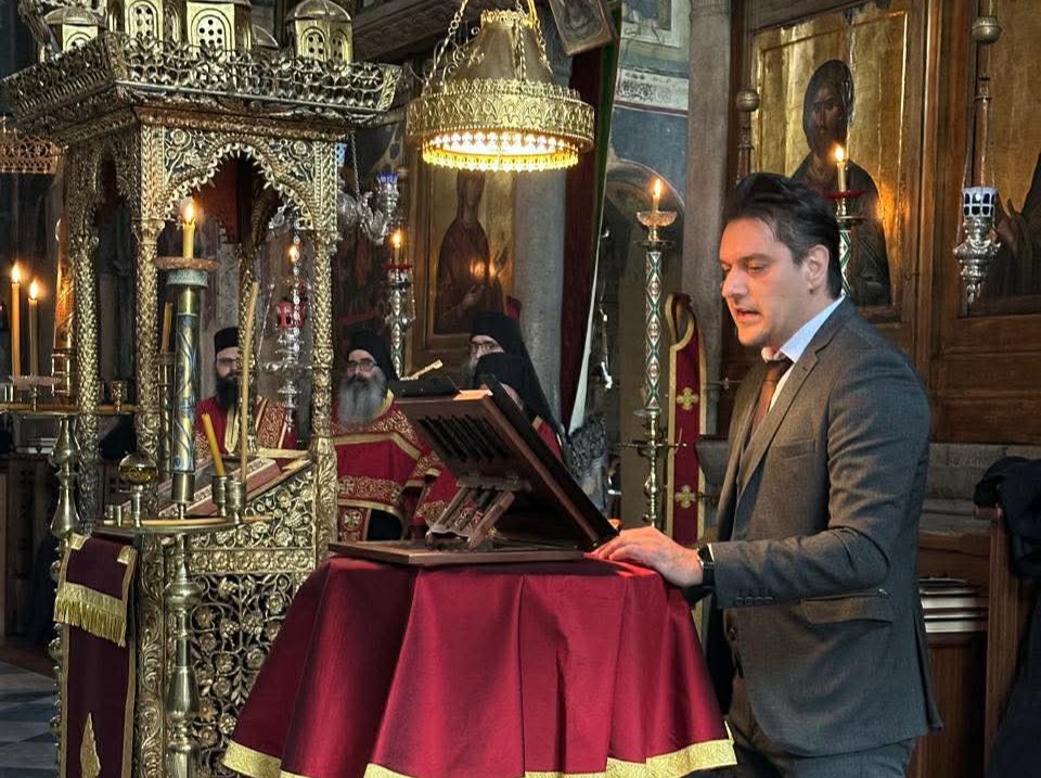 Ο πανηγυρικός της 25ης Μαρτίου από τον Καθηγητή Γεώργιο Κωνσταντινίδη στο Πρωτάτο Αγίου Όρους (ΒΙΝΤΕΟ)