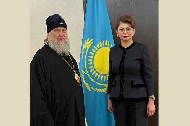 Состоялась встреча главы Казахстанского митрополичьего округа с вице-премьером Республики Казахстан
