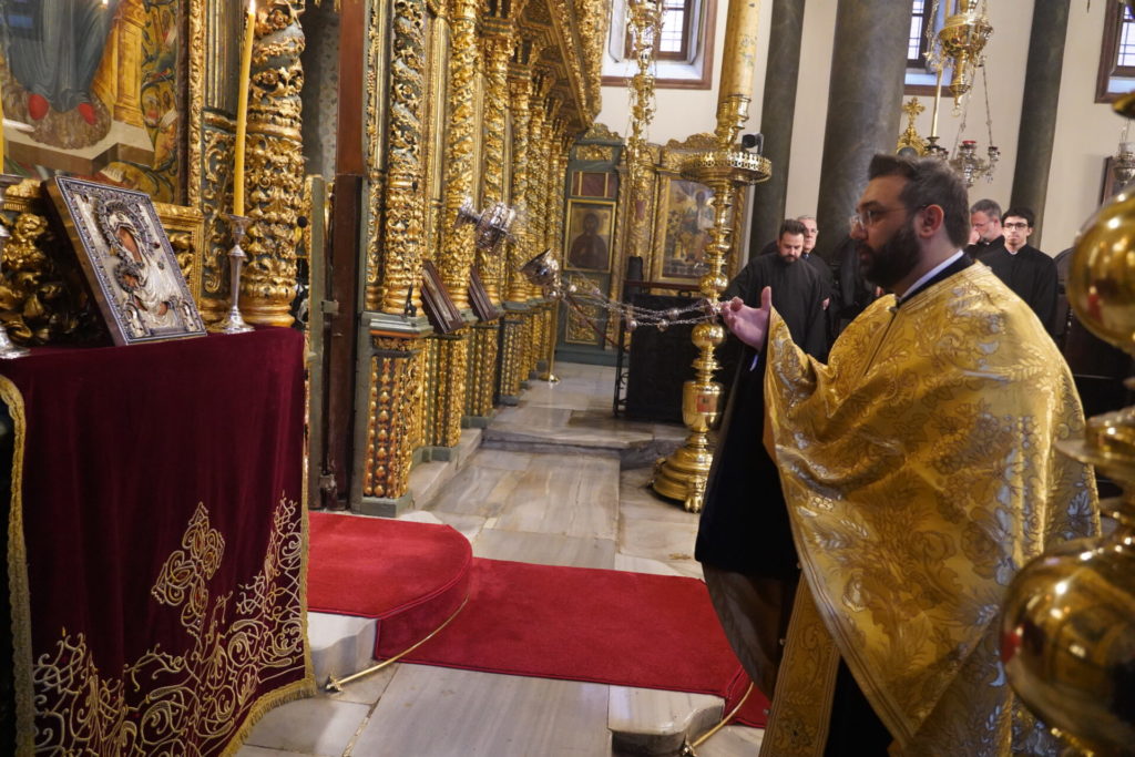 Η Β’ Στάση των Χαιρετισμών προς την Υπεραγία Θεοτόκο στο Φανάρι