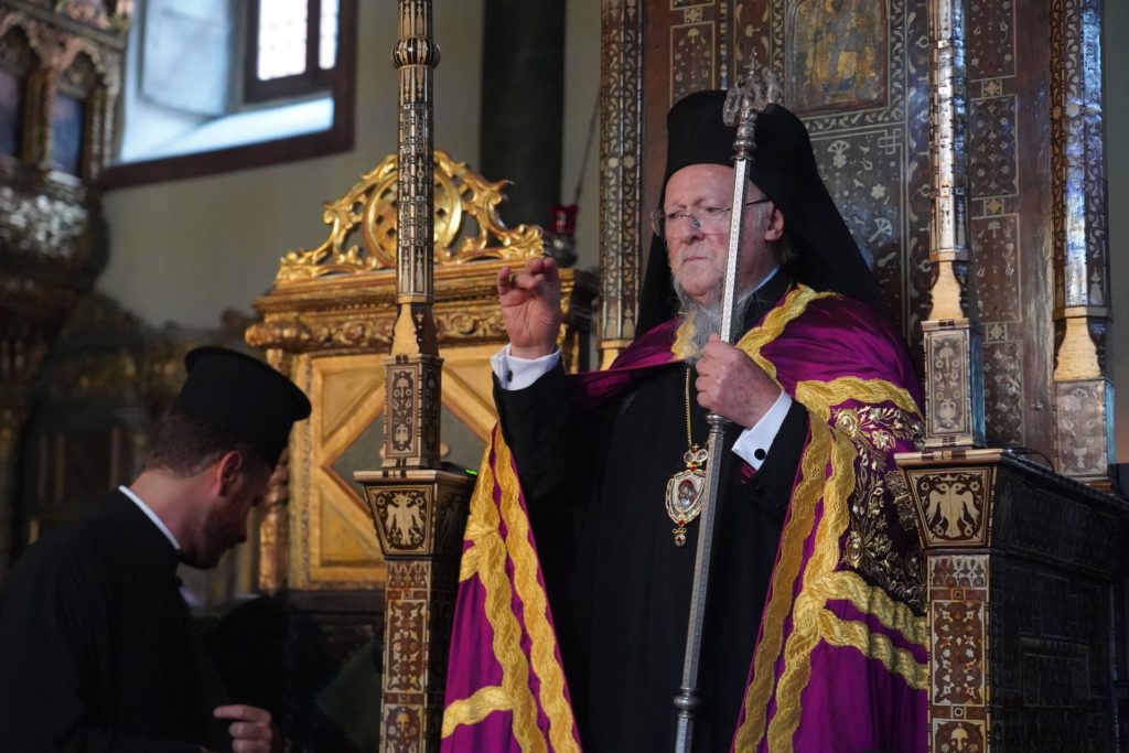 Πατριαρχική χοροστασία στον Μέγα Εσπερινό επί τη ιερά μνήμη των Αγίων Τεσσαράκοντα Μαρτύρων στο Φανάρι