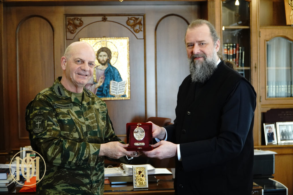 Ο νέος Διοικητής της Α.Σ.Δ.Η.Μ. στη Μητρόπολη Θεσσαλονίκης