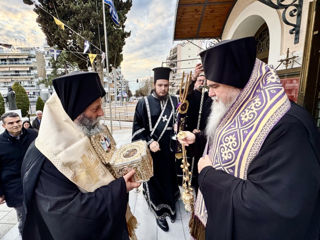 Η Τιμία Κάρα του Αγίου Νεομάρτυρος Γεώργιου του εν Ιωαννίνοις στην Καλαμαριά