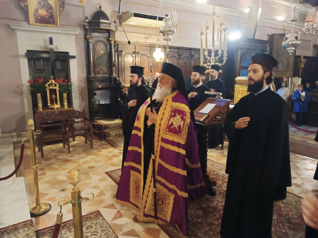 Κερκύρας Νεκτάριος: «Ο Τίμιος Σταυρός είναι η πνευματική σφραγίδα των Χριστιανών»