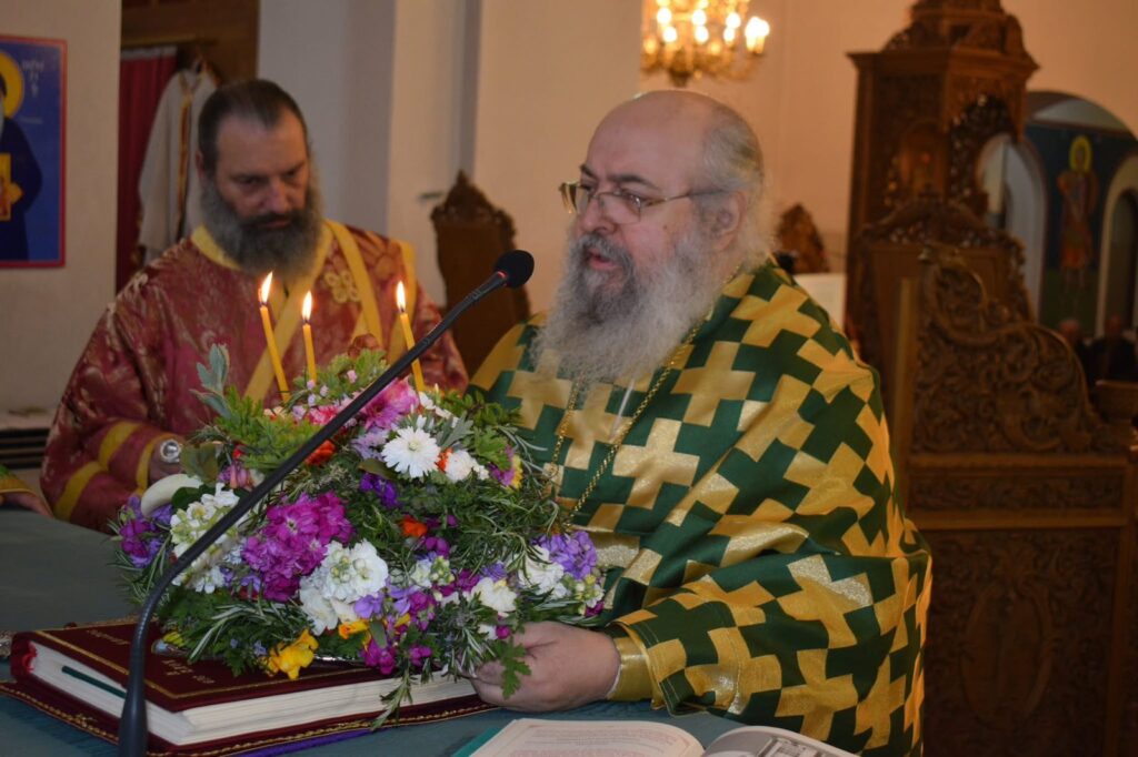 Ο Προηγούμενος της Ιεράς Μονής Αγίου Ιωάννου του Θεολόγου Πάτμου στην Ιερά Μητρόπολη Αρκαλοχωρίου