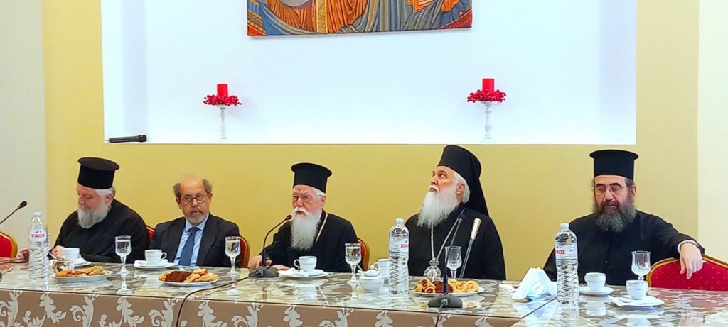 Ο Μητροπολίτης Λαοδικείας στην Ιερατική Σύναξη της Ιεράς Μητροπόλεως Λήμνου