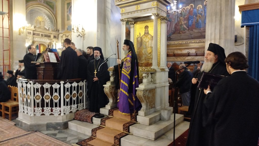 Ο Γ’ Κατανυκτικός Εσπερινός στην Ιερά Μητρόπολη Πατρών