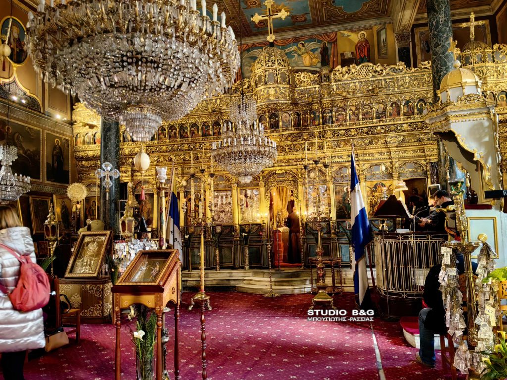 Ο ΣΤ’ Κατανυκτικός Εσπερινός στο παλιό Ναύπλιο