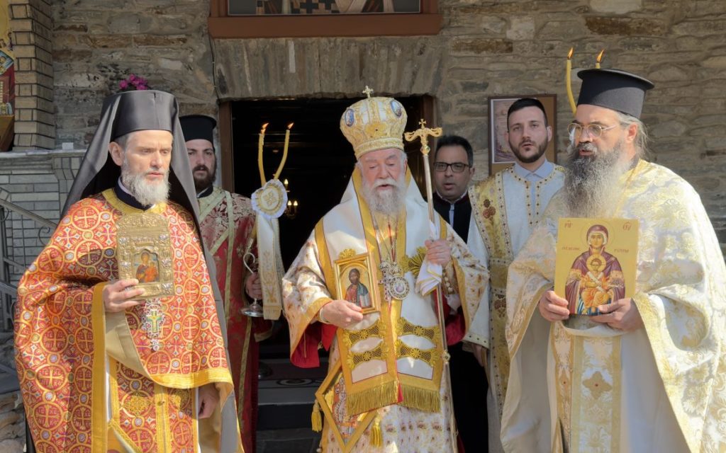 Ελευθερουπόλεως Χρυσόστομος: Η τιμή των εικόνων συνδέεται άρρηκτα με την Ενανθρώπηση