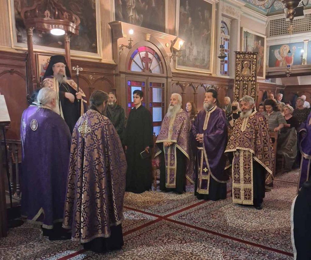 Ο Γ´ Κατανυκτικός Eσπερινός στον Ι.Ν. Γενεσίου Θεοτόκου Λευκάδος