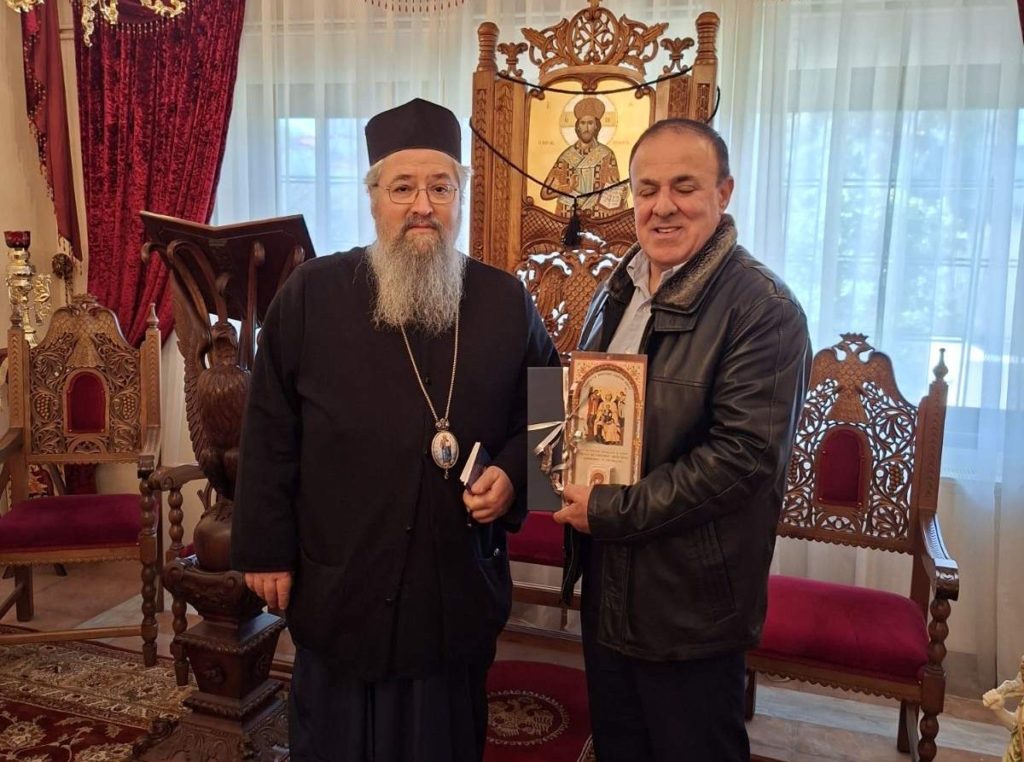 Επίσκεψη του Γενικού Περιφερειακού Αστυνομικού Διευθυντή Ιονίων Νήσων στον Μητροπολίτη Λευκάδος