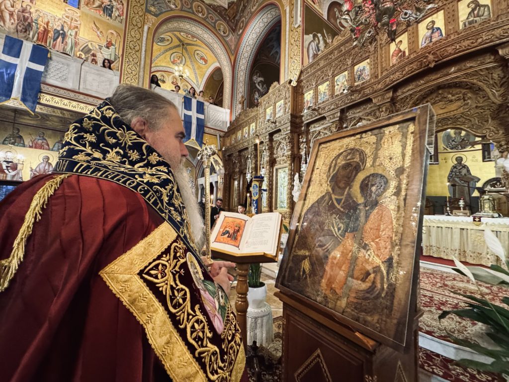 Καλαμαριάς Ιουστίνος: Να προστρέχουμε με εμπιστοσύνη και προσευχή στη χάρη Της