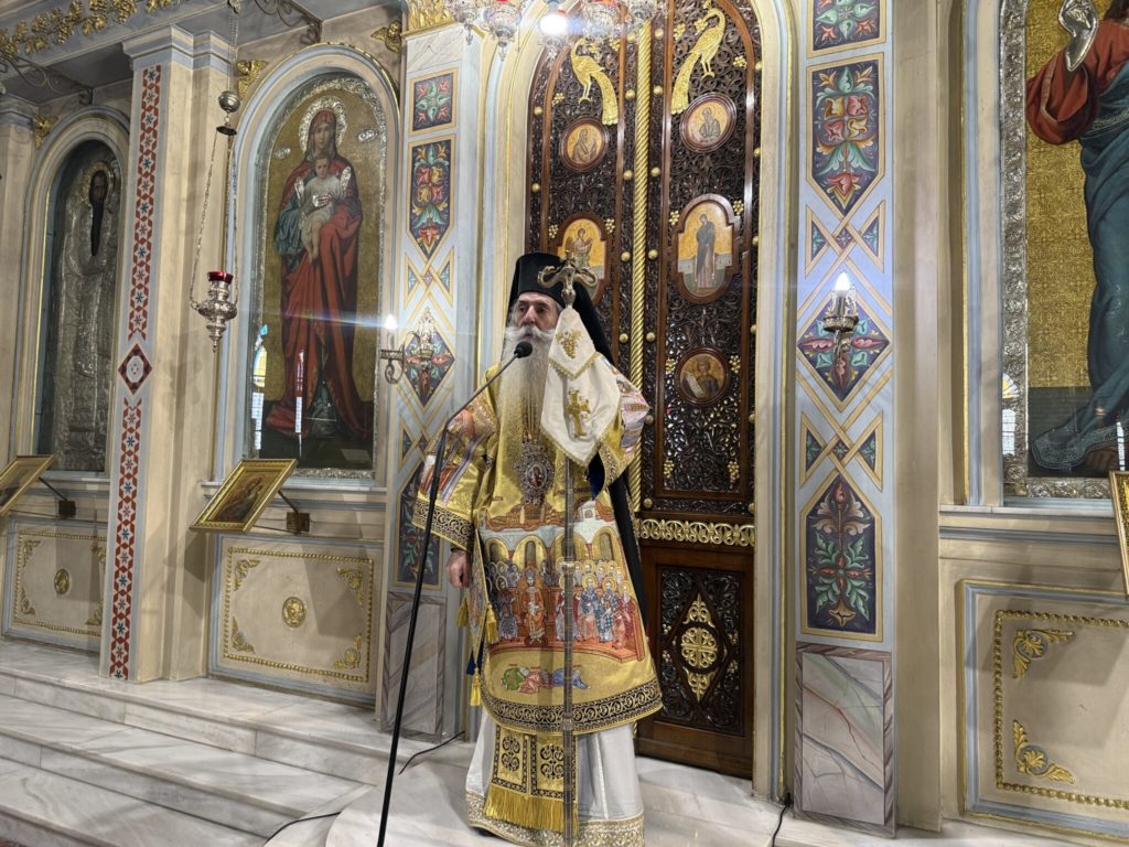 Πειραιώς Σεραφείμ: Έχουμε μια νέα “Κυριακή της Ορθοδοξίας” τιμώντας τον Άγιο Γρηγόριο τον Παλαμά