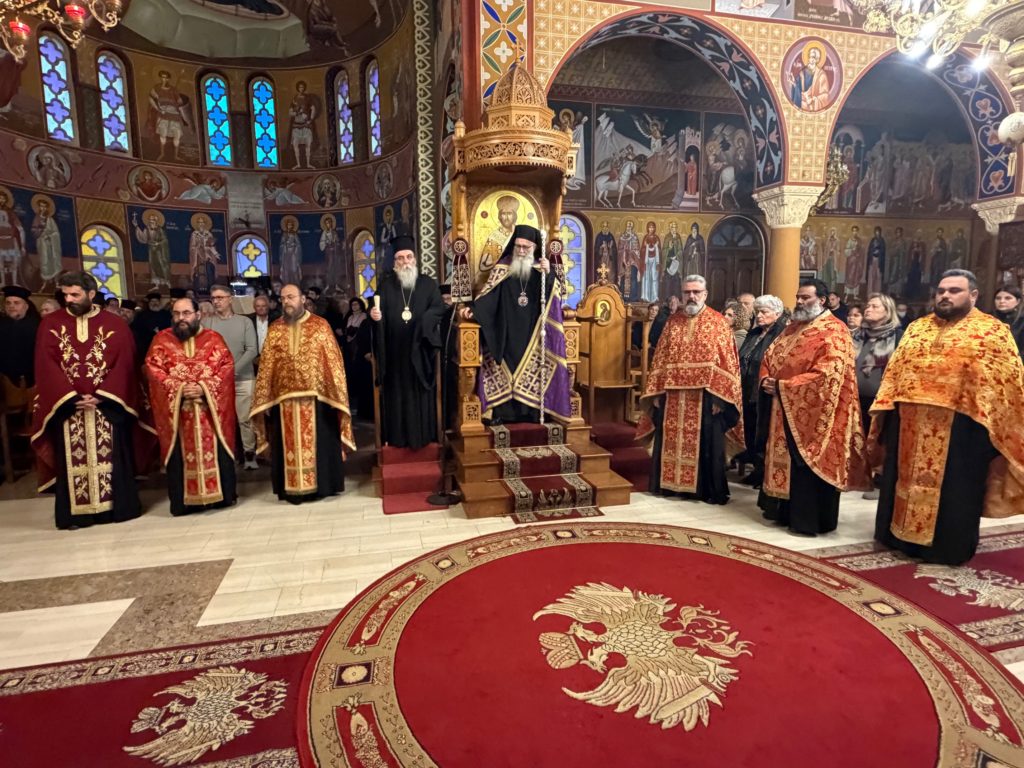 Ο Μητροπολίτης Προικοννήσου Ιωσήφ στην Ι.Μ. Κισάμου