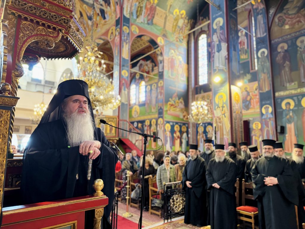 Ο τελευταίος Κατανυκτικός Εσπερινός στην Ιερά Μητρόπολη Νέας Κρήνης και Καλαμαριάς