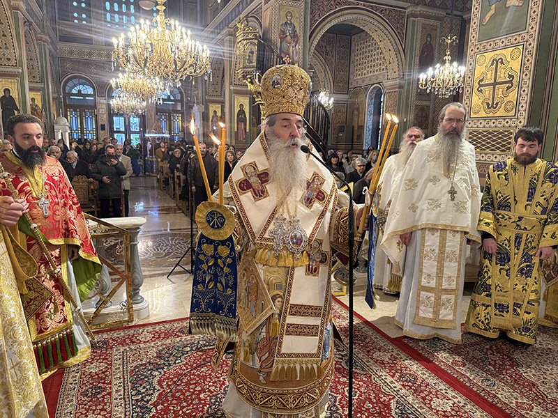 Η εορτή του Ευαγγελισμού στον πανηγυρίζοντα Ιερό Ναό Ευαγγελιστρίας Πειραιώς